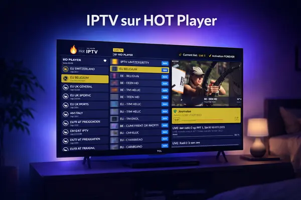 IPTV sur HOT Player