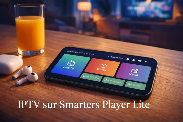 IPTV sur Smarters Player Lite