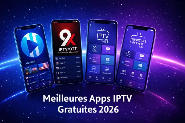 meilleures applications IPTV gratuites