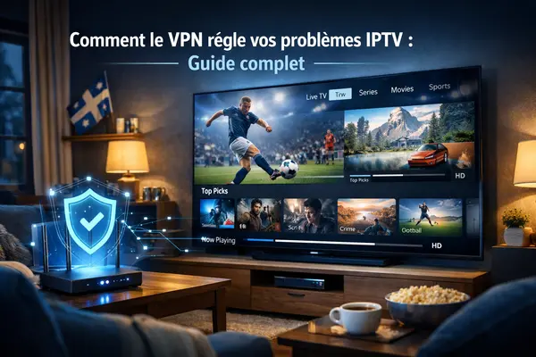 Comment le VPN règle vos problèmes IPTV