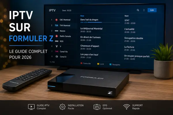 IPTV sur Formuler Z